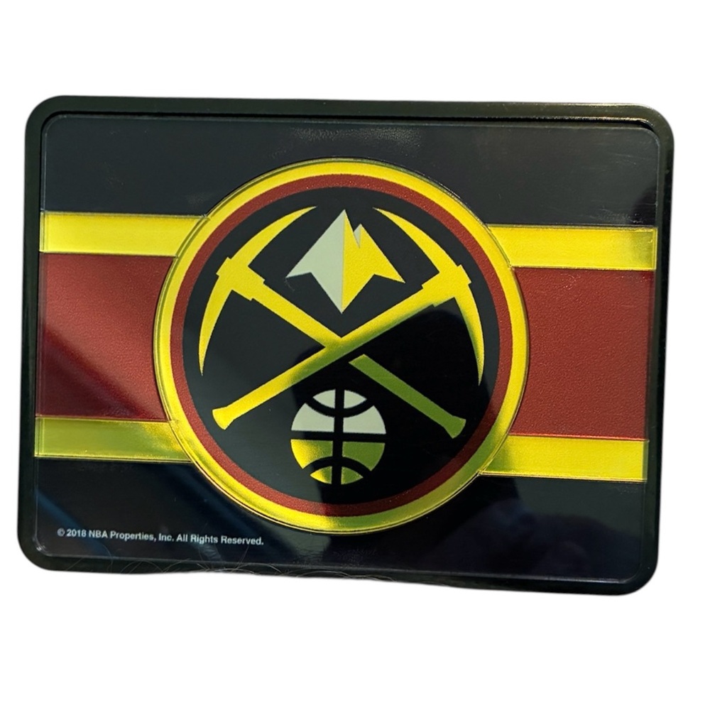 Denver Nuggets WinCraft Rectangle Universal Hitch Cover